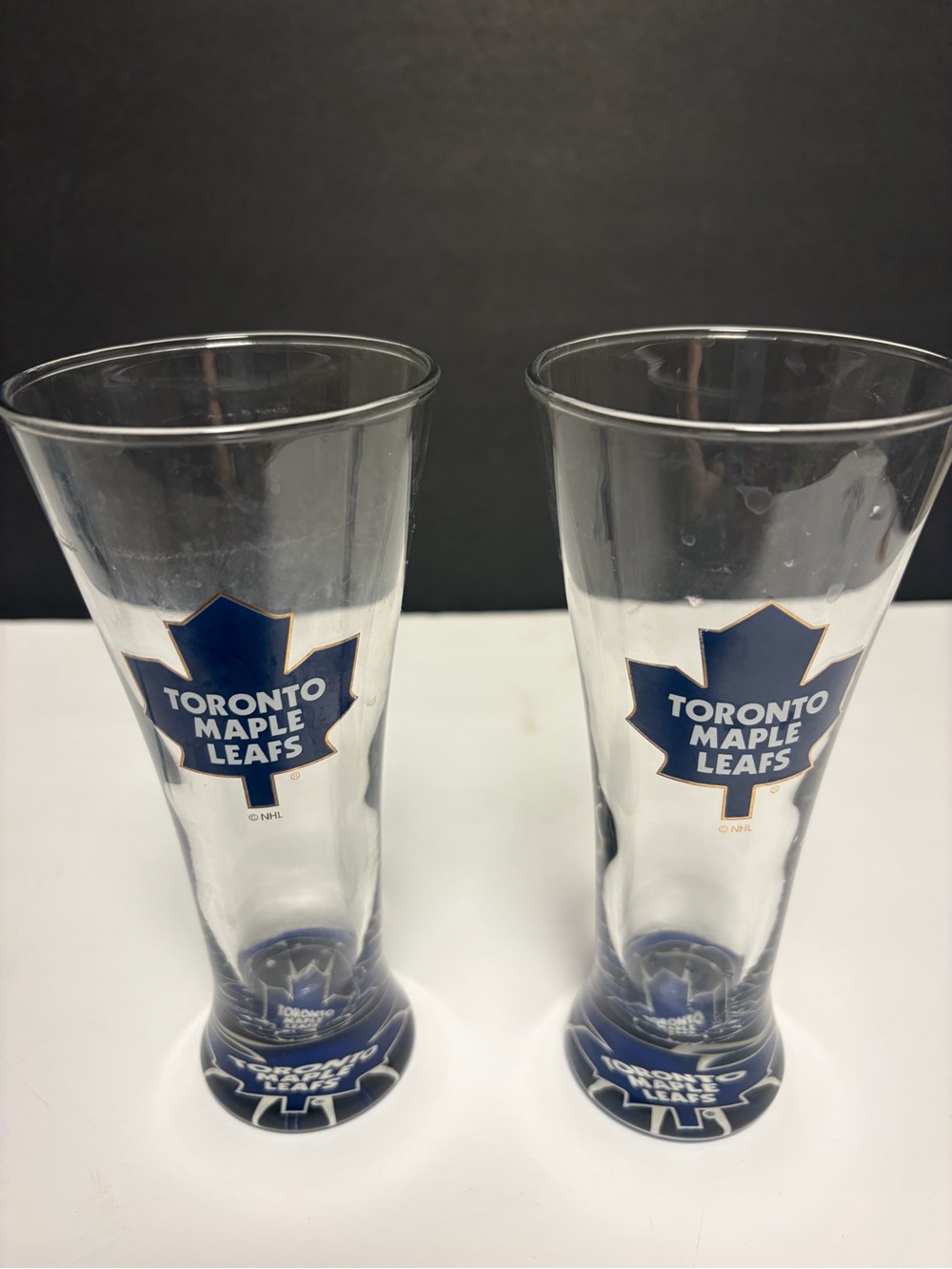 Toronto Maple Leafs Pilsner Glass - Set of 2